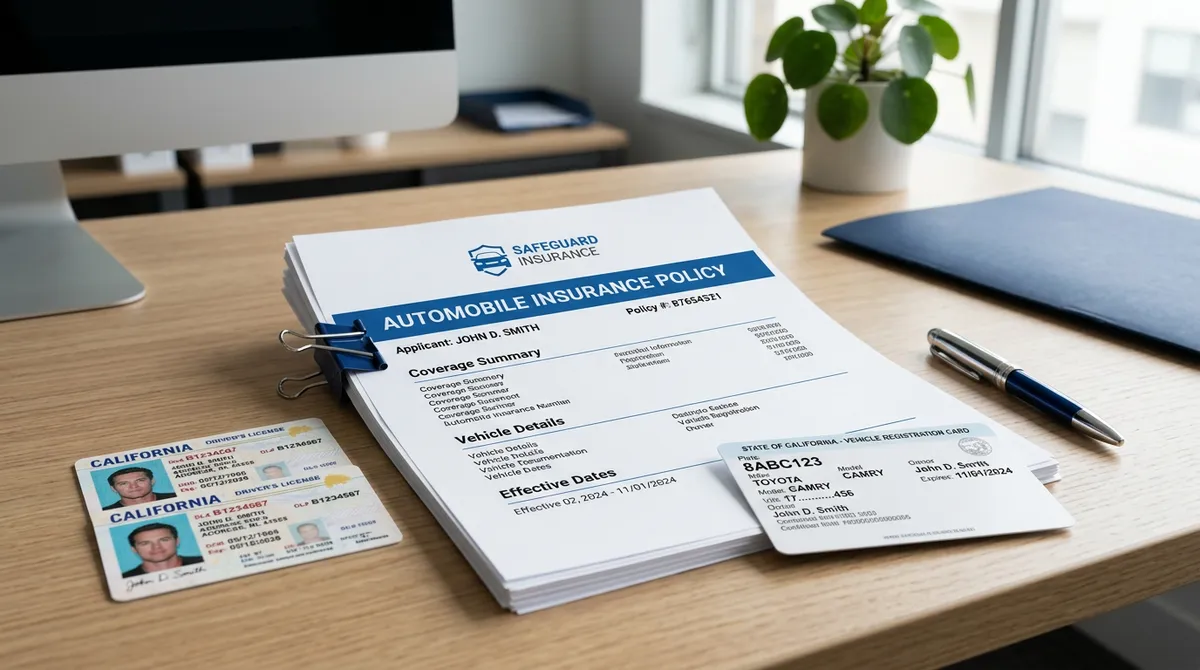 Документы для страхования автомобиля